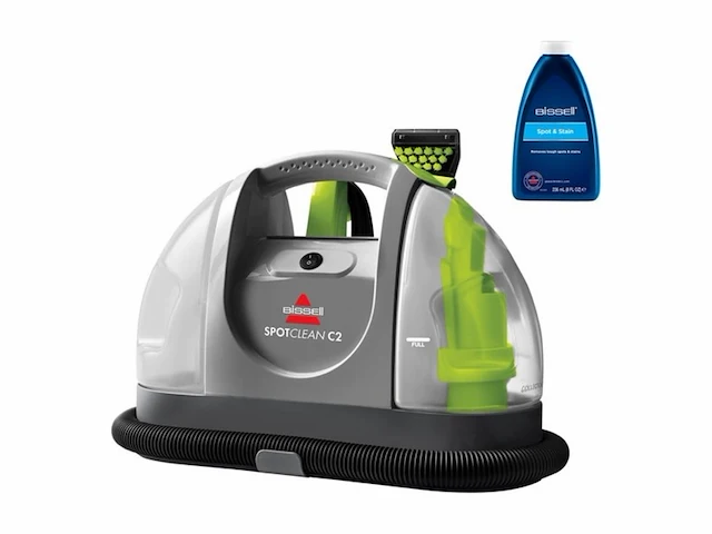 Bissell spotclean c2 vlekkenreiniger tapijtreiniger, bank reiniger, auto, matras, sneaker & zetelreiniger 340w - afbeelding 1 van  2