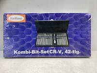 Bitset - 42-delig - cr-v 1/2” & 3/8” - afbeelding 1 van  2