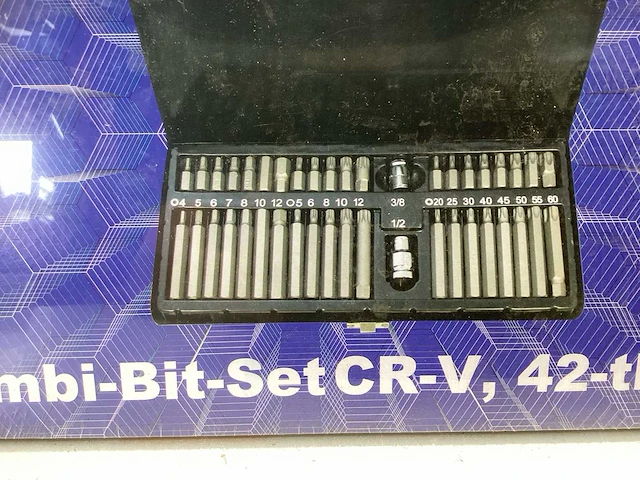 Bitset - 42-delig - cr-v 1/2” & 3/8” - afbeelding 2 van  2