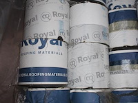 Bitumen glasvlies soprema royalglass op 2 pallets. ca. 150 rollen met breedte 20 cm. - afbeelding 3 van  3