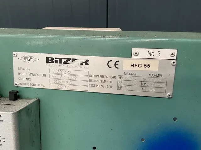 Bitzer hfc 55 chiller koelinstallatie - afbeelding 7 van  8