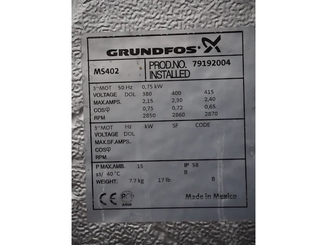 Bitzer kühlmaschinenbau gmbh/grundfos - afbeelding 5 van  20