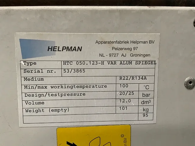 Bitzer/helpman condenser koelinstallatie - afbeelding 6 van  7
