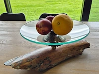 Bizarre fruitschaal / designobject – fossiel vs shimano - afbeelding 1 van  7