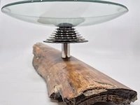 Bizarre fruitschaal / designobject – fossiel vs shimano - afbeelding 3 van  7