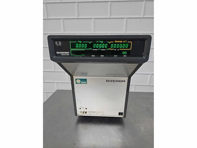 Bizerba - alphamatic cd 8600 - digitale weegschaal - afbeelding 4 van  4