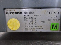 Bizerba - sc 800 - weegschaal - afbeelding 5 van  5