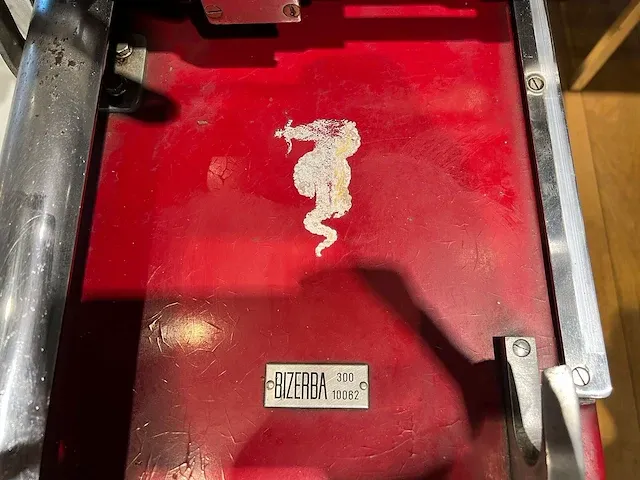 Bizerba - vintage snijmachine met onderstel - afbeelding 2 van  19