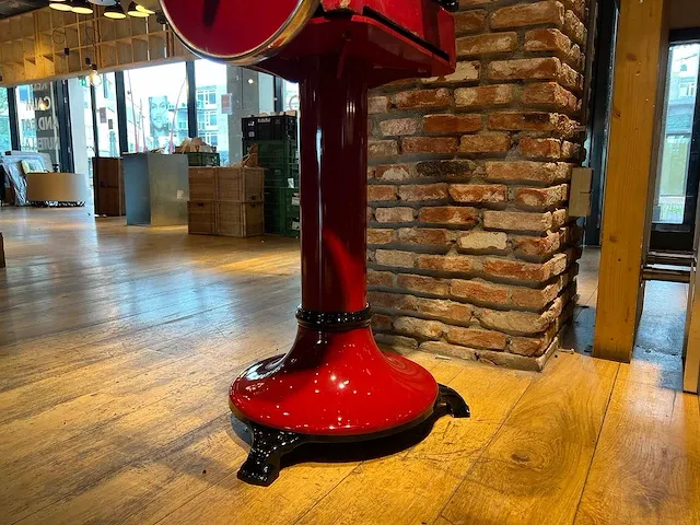 Bizerba - vintage snijmachine met onderstel - afbeelding 6 van  19
