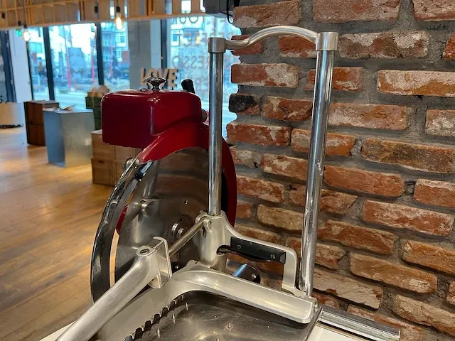 Bizerba - vintage snijmachine met onderstel - afbeelding 17 van  19