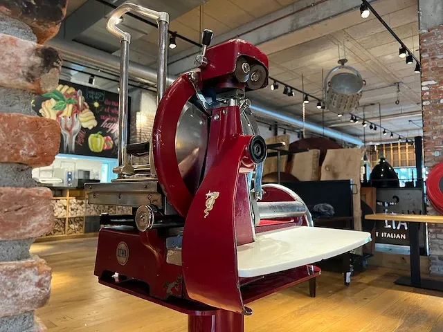 Bizerba - vintage snijmachine met onderstel - afbeelding 19 van  19