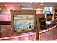 Bizerba ce-2- 800 touchscreen weegschaal kassasysteem met bonnenprinter - afbeelding 3 van  6
