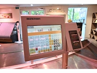 Bizerba ce-2- 800 touchscreen weegschaal kassasysteem met bonnenprinter - afbeelding 4 van  5