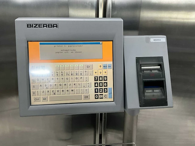 Bizerba ce-h 800 kassa weegschaal - afbeelding 3 van  9