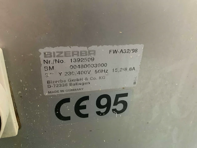 Bizerba fw-a32/98 vleesmolen - afbeelding 5 van  9