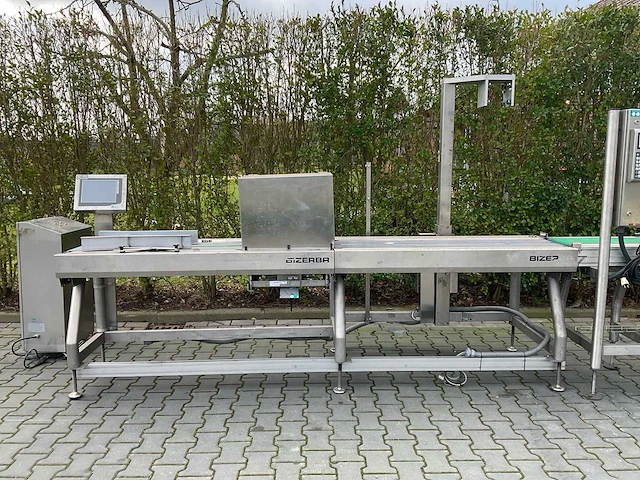 Bizerba glm-i etiketteermachine met weeginstallatie - afbeelding 2 van  7