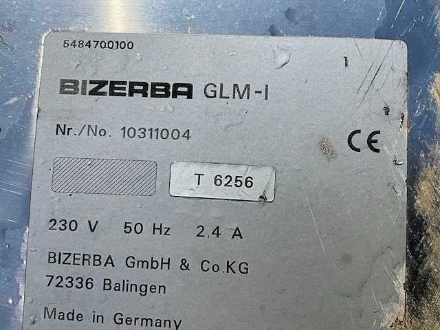 Bizerba glm-i etiketteermachine met weeginstallatie - afbeelding 5 van  7