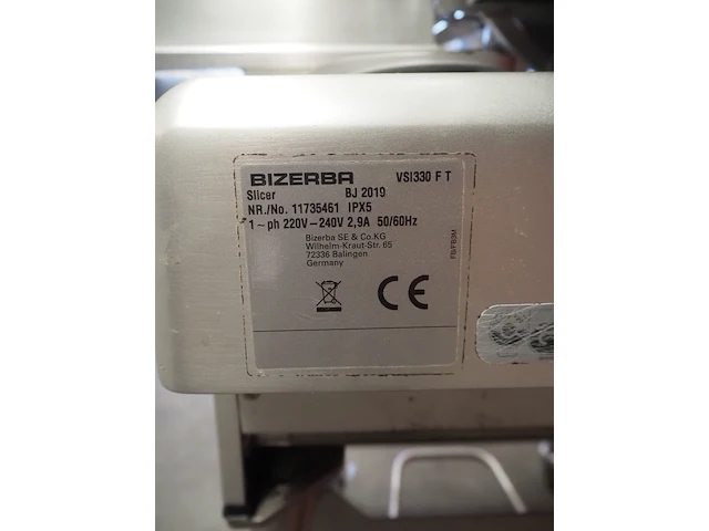 Bizerba gmbh & co - afbeelding 3 van  12
