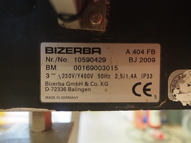 Bizerba gmbh & co - afbeelding 4 van  12