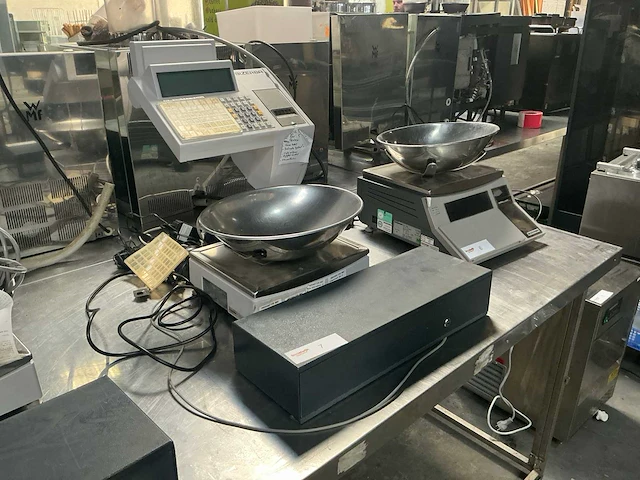 Bizerba sc ii 800 elektronische weegschaal/kassa - afbeelding 1 van  5