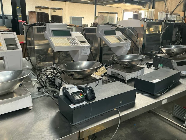 Bizerba sc ii 800 elektronische weegschaal/kassa - afbeelding 1 van  6