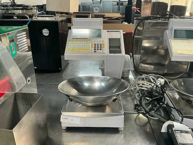 Bizerba sc ii 800 elektronische weegschaal/kassa - afbeelding 1 van  5