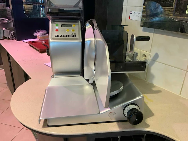 Bizerba vs 12 w snijmachine met weegschaal - afbeelding 7 van  8