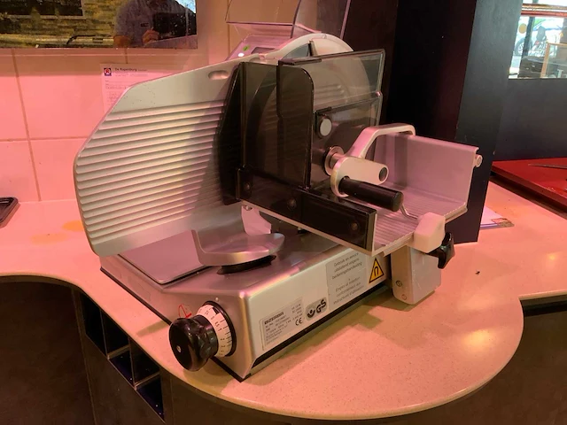 Bizerba vs 12 w snijmachine met weegschaal - afbeelding 5 van  6