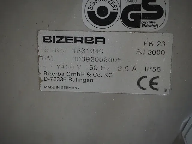 Bizerba - afbeelding 11 van  11