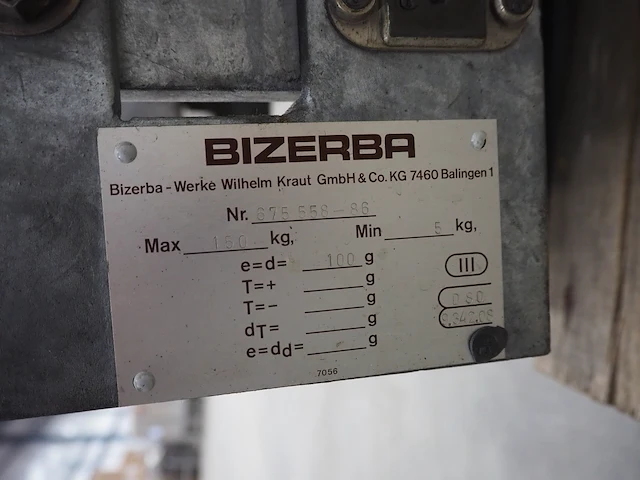Bizerba - afbeelding 8 van  8