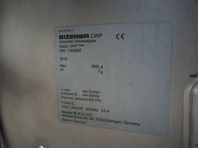Bizerba - afbeelding 4 van  12