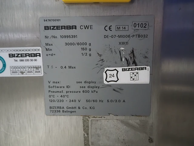 Bizerba - afbeelding 7 van  15