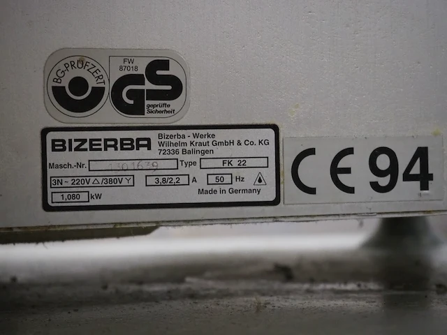 Bizerba - afbeelding 8 van  8