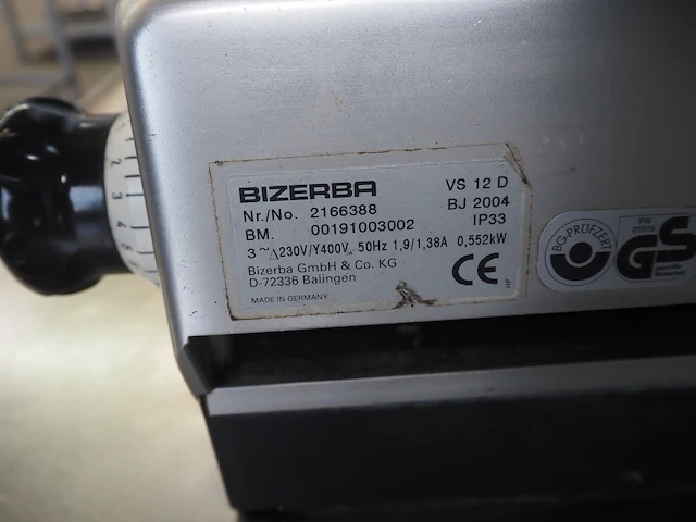 Bizerba - afbeelding 9 van  9