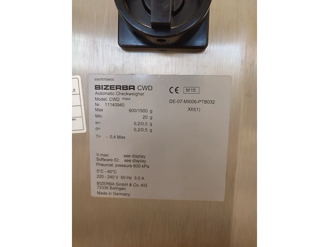 Bizerba - afbeelding 5 van  13