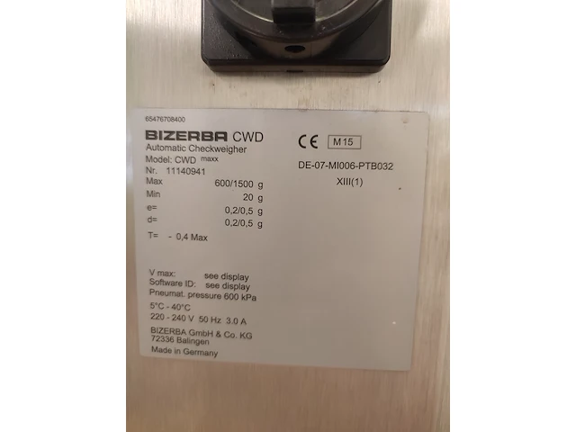 Bizerba - afbeelding 6 van  14