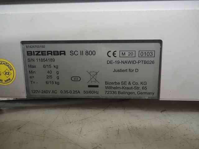 Bizerba - afbeelding 2 van  12