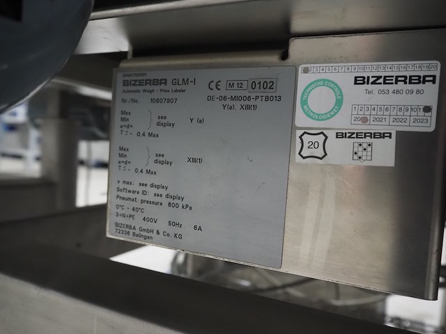 Bizerba - afbeelding 8 van  17