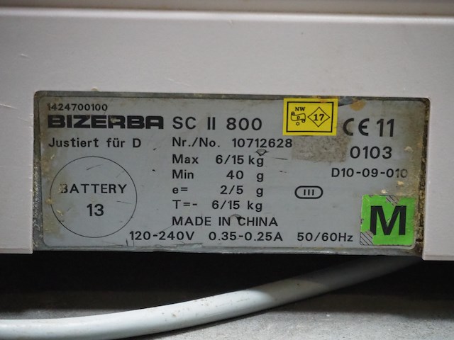 Bizerba - afbeelding 7 van  7