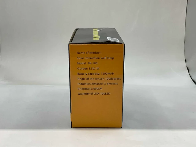 Bk-100 solar wandlamp (2x) - afbeelding 6 van  6