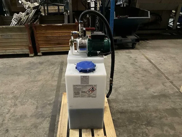 Bk1-100 ethyleenglycol 100ltr mengvat met wilo wj203 em pomp - afbeelding 2 van  5