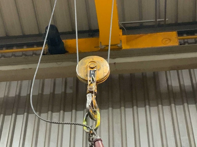 Bkrs 5000kg bovenloophalkraan - afbeelding 4 van  7