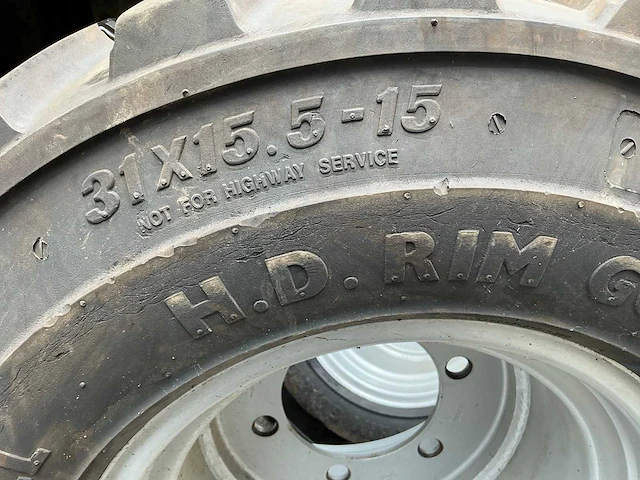 Bkt power h.d. / h.d. rim guard wide wall band, wiel en velg (4x) - afbeelding 2 van  15