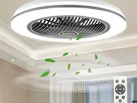 Bkzo 50 cm led-plafondlamp met ventilator - afbeelding 1 van  3
