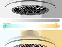Bkzo 50 cm led-plafondlamp met ventilator - afbeelding 3 van  3