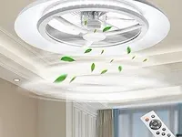 Bkzo 55 cm led-plafondlamp met ventilator - afbeelding 1 van  4