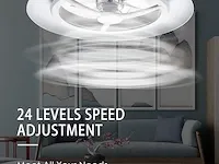 Bkzo 55 cm led-plafondlamp met ventilator - afbeelding 4 van  4