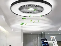 Bkzo moderne intelligente led-plafondlamp met ventilator - afbeelding 1 van  6