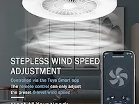 Bkzo smart led-plafondlamp met ventilator - afbeelding 5 van  6