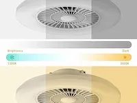 Bkzo smart led-plafondlamp met ventilator - afbeelding 4 van  6